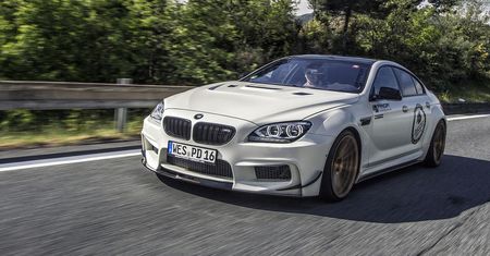 BMW M6 Gran Coupé - grubo i szeroko według Prior Design