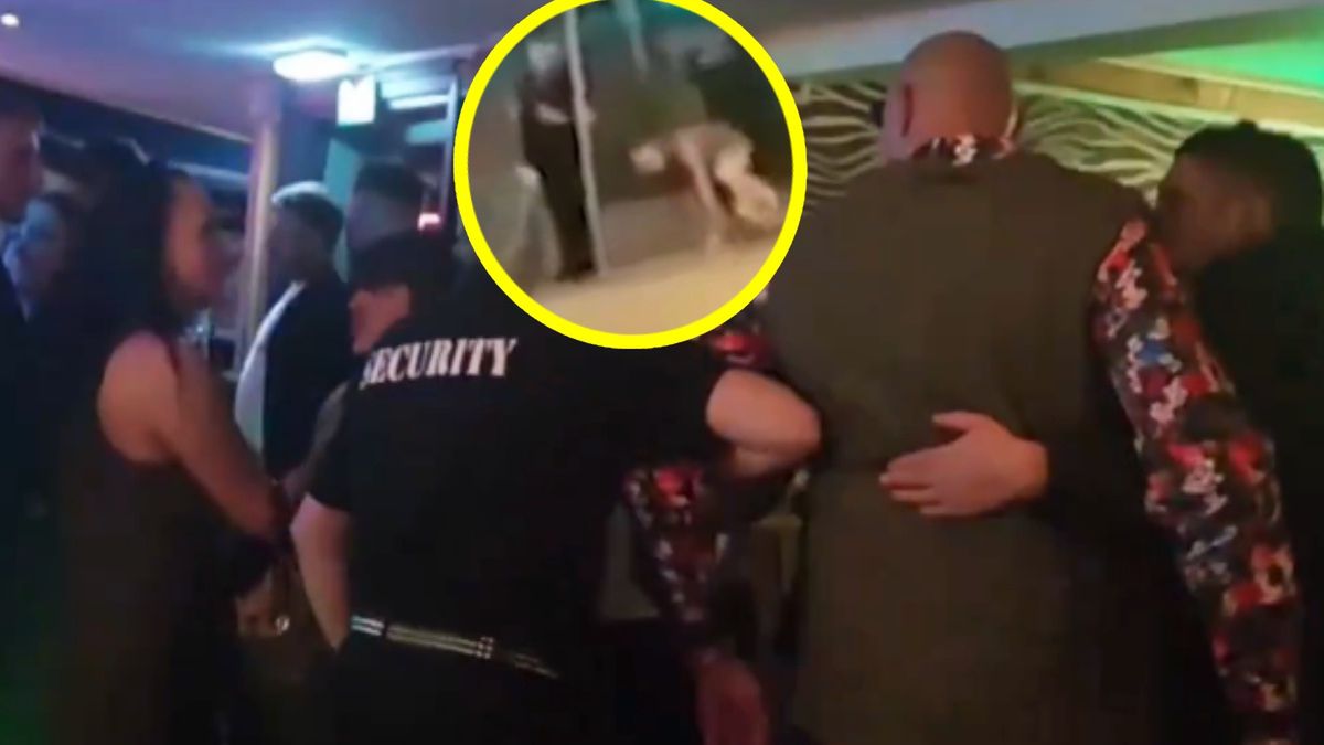 Kompletnie pijany Tyson Fury czołgał się po ulicy