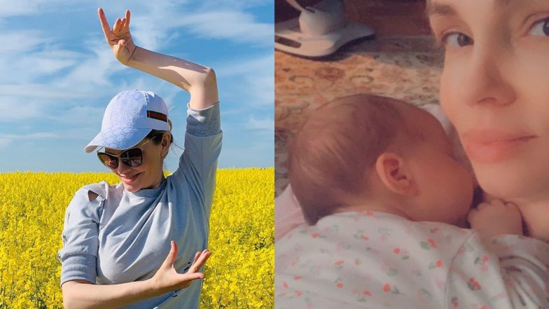 Weronika Marczuk z córką Anią