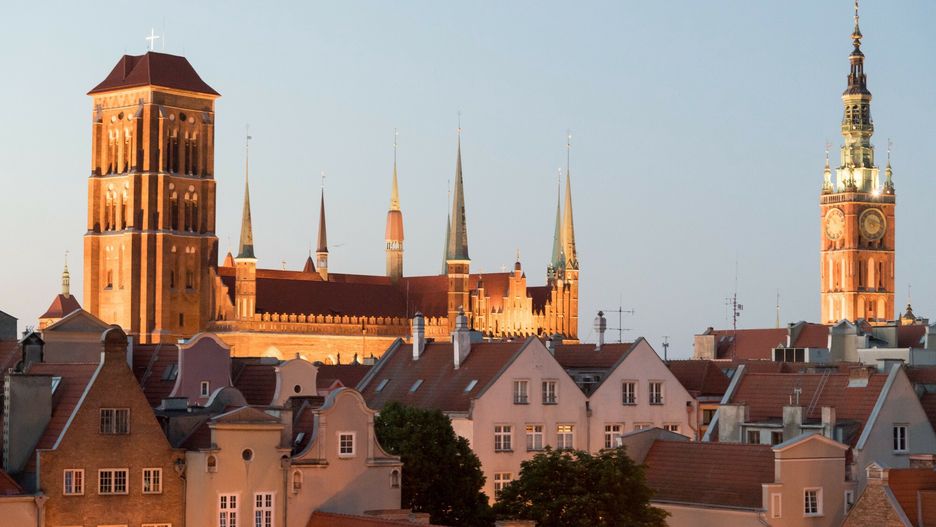 reporter_baza_2021-0716.06.2021 Gdansk Glowne Miasto Gotycka bazylika NMP gotycki Ratusz Glownego Miasta Fot. Wojciech Strozyk/REPORTERWojciech Strozyk/REPORTER