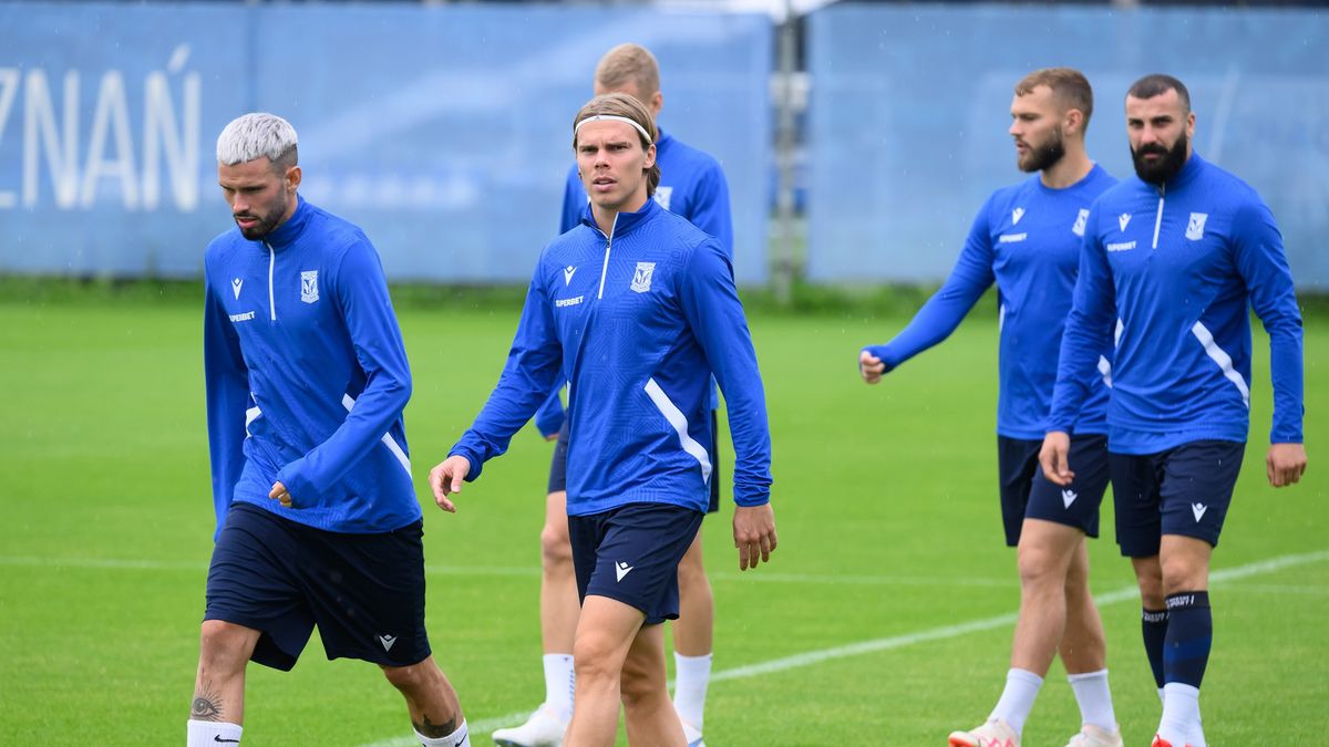 PAP / Jakub Kaczmarczyk / Na zdjęciu: piłkarze Lecha Poznań
