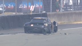 Wypadek znanego aktora w 24h Le Mans. Trudy wyścigu dały o sobie znać