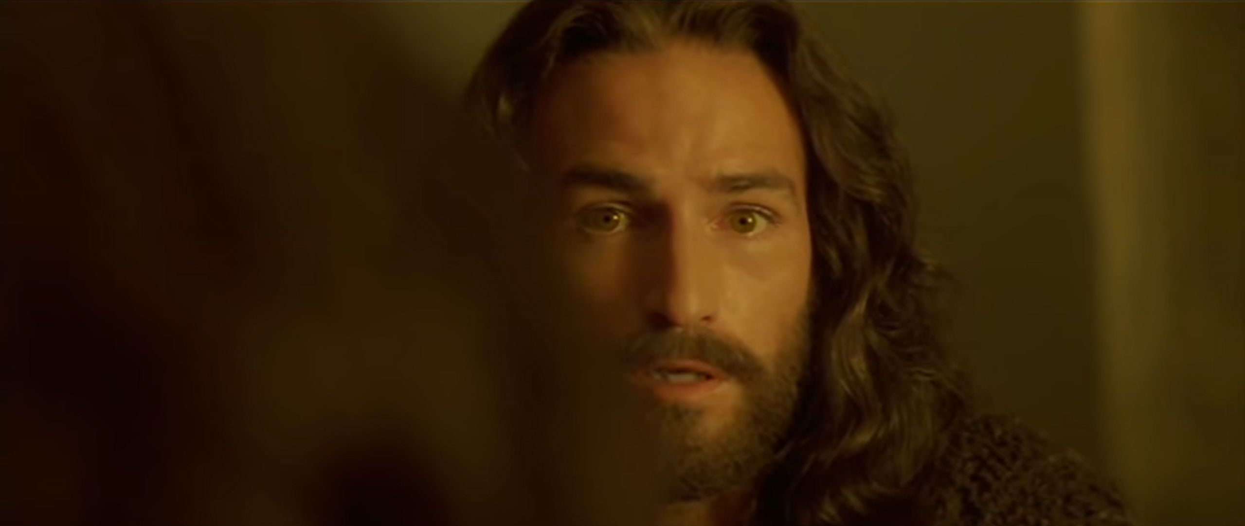 James Caviezel jako Jezus w filmie "Pasja"