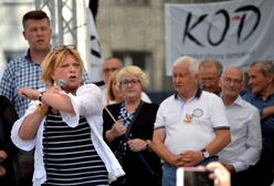 Aktorka, która zgarnęła pulę na proteście KOD. Dorota Stalińska lepsza niż liderzy opozycji