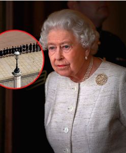 Pogrzeb królowej Elżbiety II. Wzruszający moment przed Pałacem Buckingham