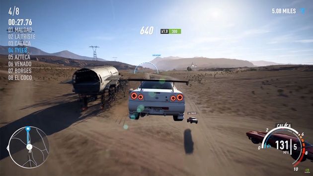 Need for Speed: Payback - wyskok samochodem
