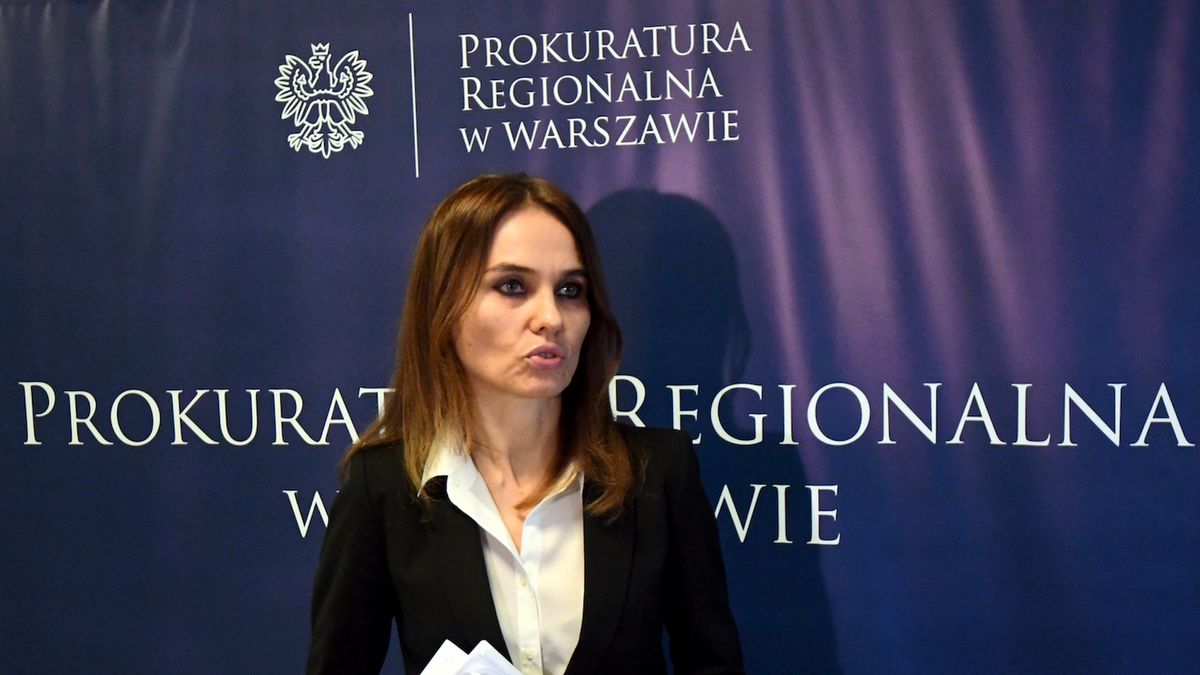 Na zdjęciu Agnieszka Zabłocka-Konopka, rzecznik prasowy Prokuratury Regionalnej w Warszawie