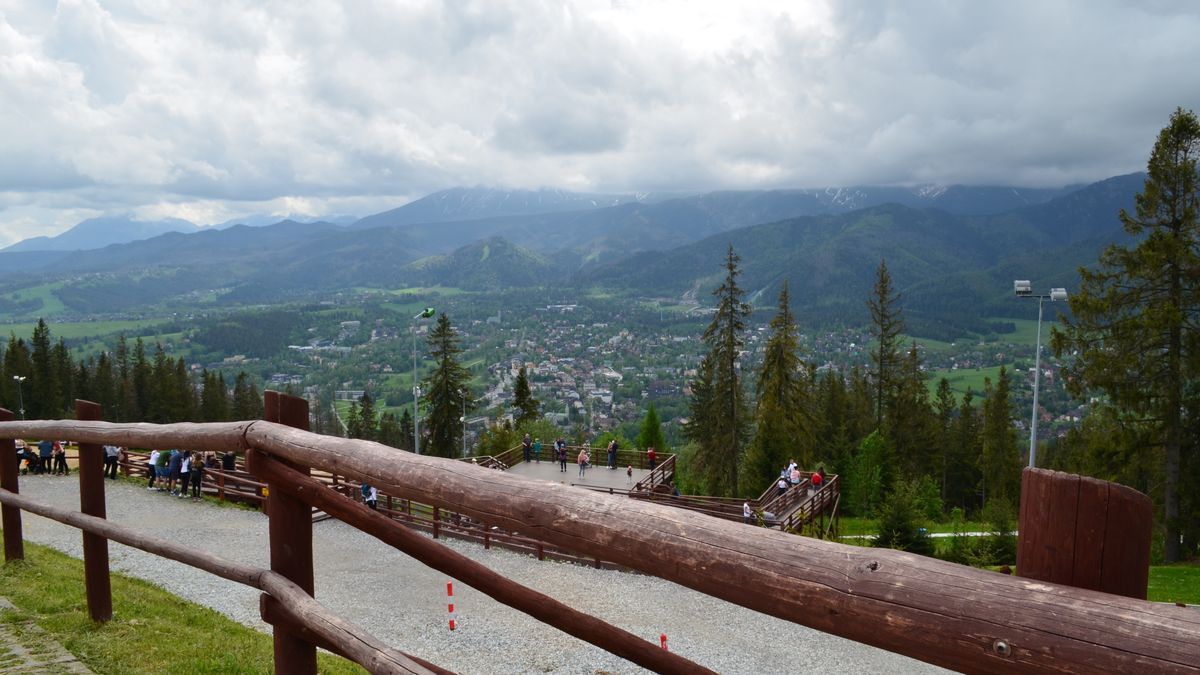 Szlak na Gubałówkę zapewnia wspaniałe widoki