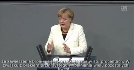 Merkel: nowe sankcje przeciwko Rosji zostaną wprowadzone w życie