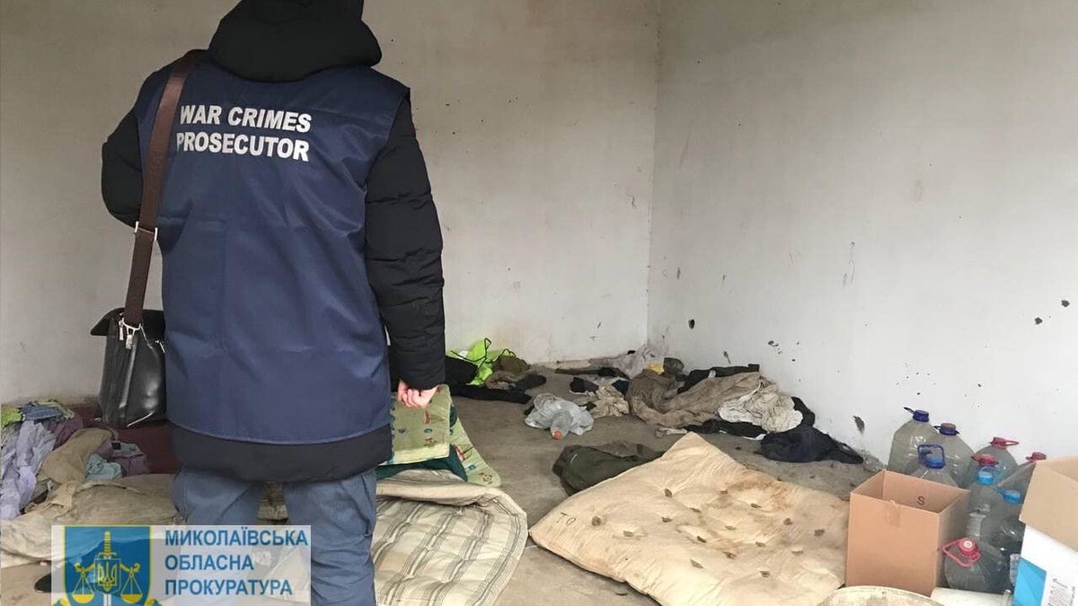 Izba tortur Rosjan w obwodzie mikołajowskim