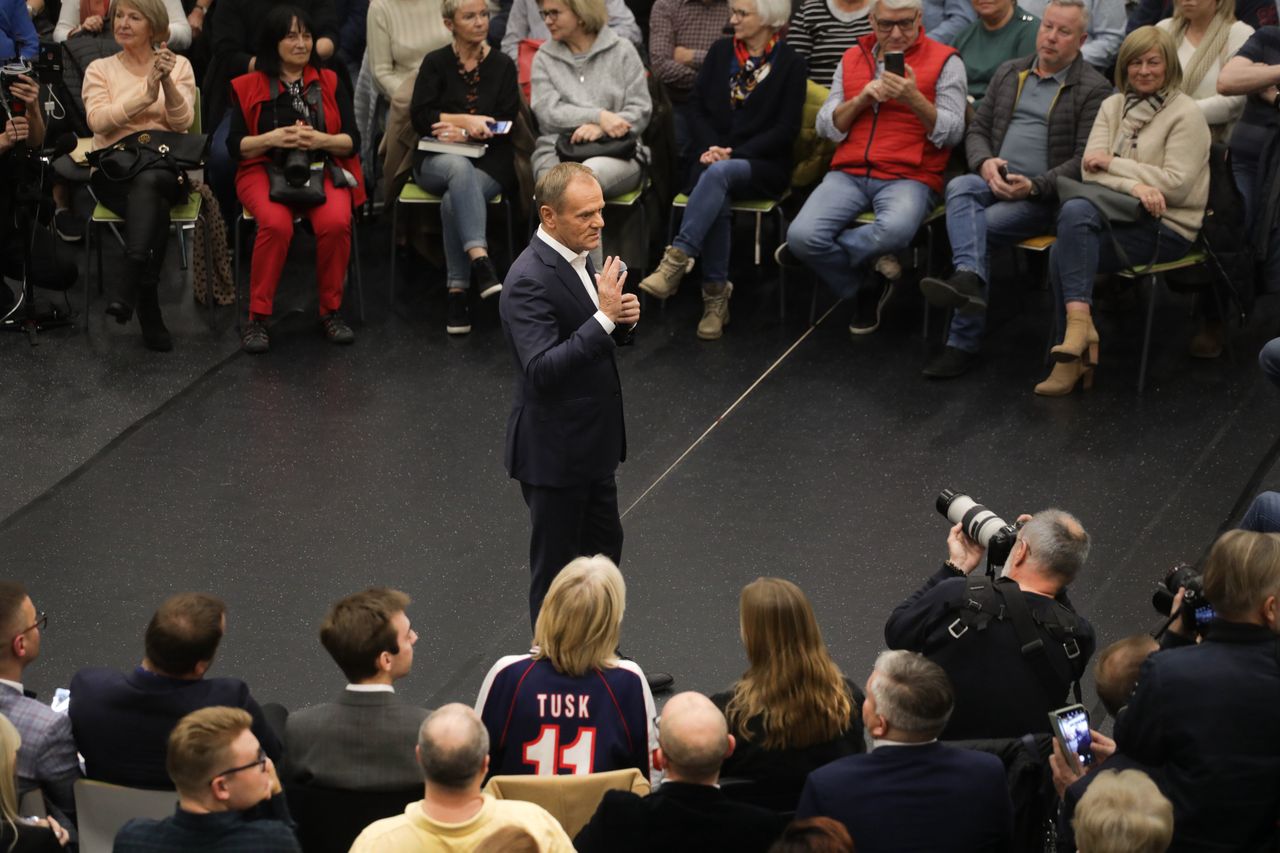 Tusk był pytany o "500 plus". Padła kolejna deklaracja