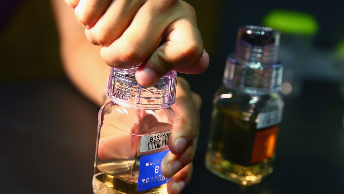 Getty Images / Matthew Lewis / Na zdjęciu: próbki z testu antydopingowego