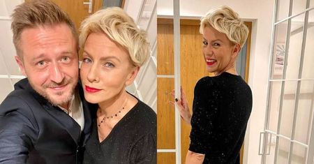 Anita Werner wystroiła się na wyjście z ukochanym. Fani komplementują: "NAJPIĘKNIEJSZE nogi TVN24" (FOTO)