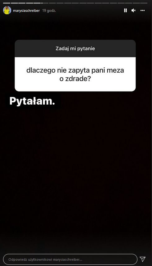 InstaStory Marianny Schreiber 