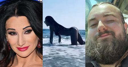 Steczkowska pręży się NA CZWORAKA w wodzie. Bedoes w zachwycie: "Pani Justyno..." (FOTO)