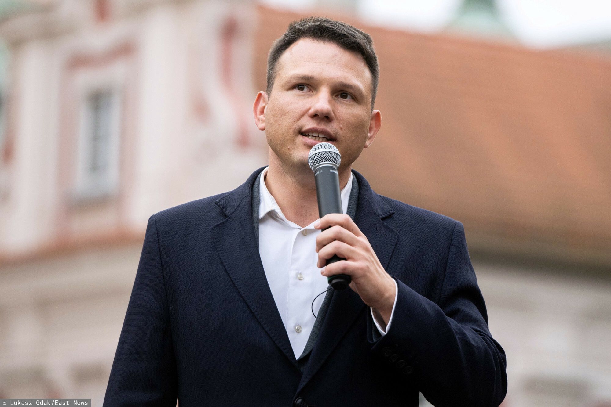 Słwomir Mentzen w Poznaniu