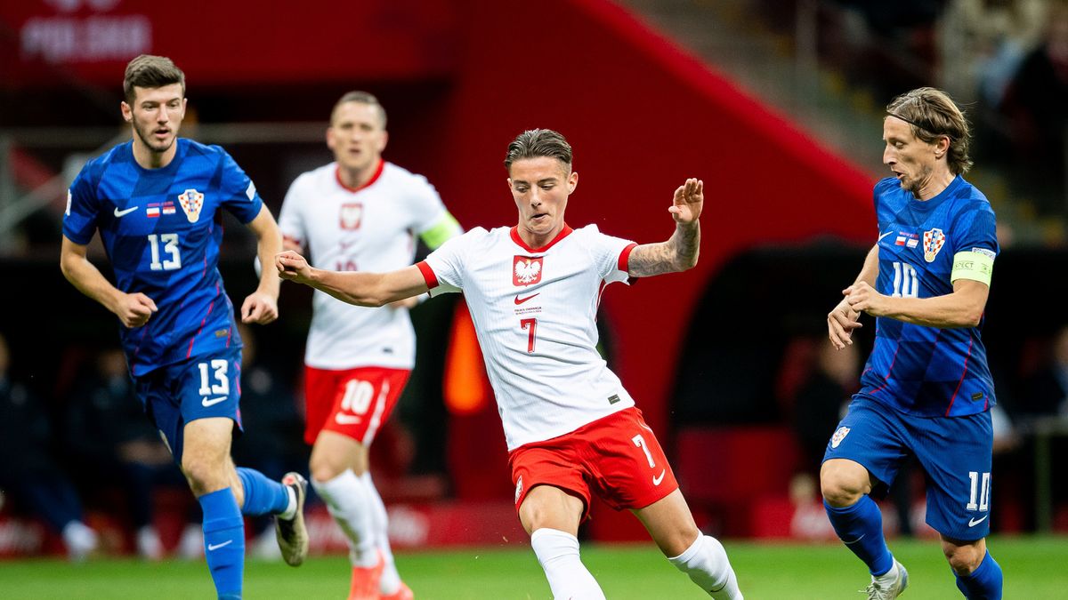 Getty Images / Mateusz Slodkowski / Na zdjęciu: Kacper Urbański w akcji