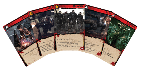 Gears of War - karty akcji