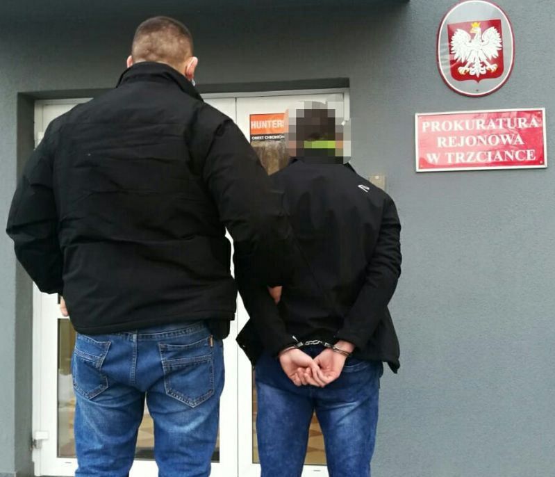 Czarnków. Ma 24 lata i usłyszał 353 zarzuty. Wpadł w ręce policji