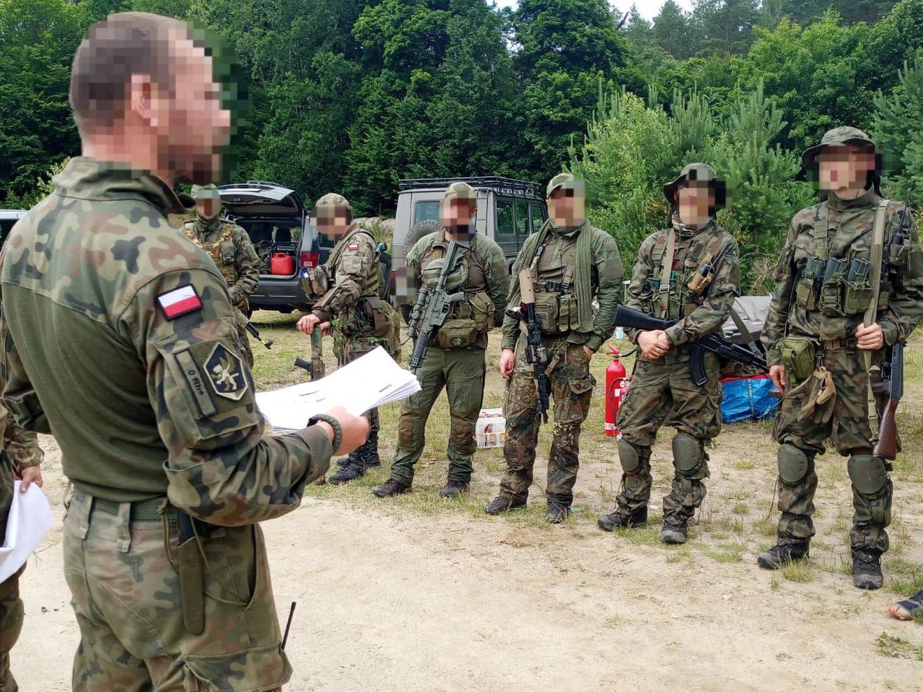 Rekruci podczas egzaminu