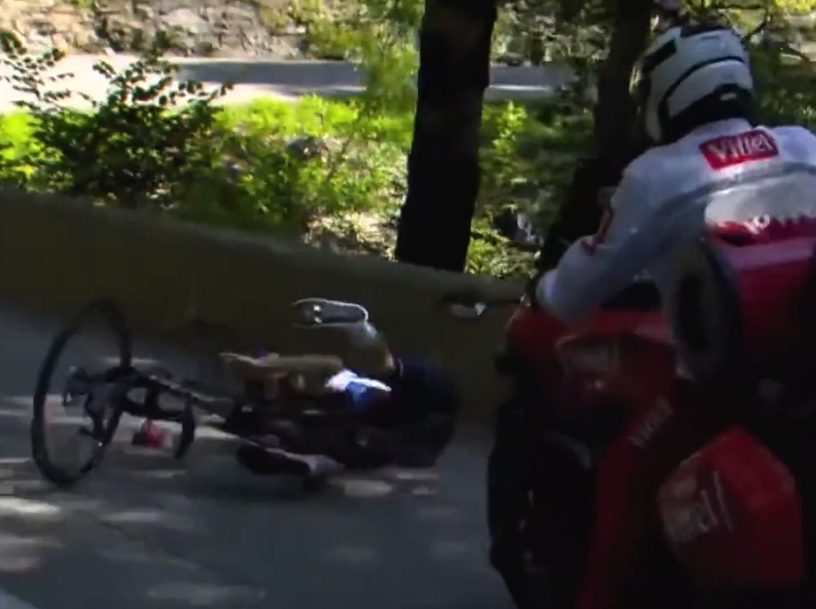 Wypadek Kristsa Neilandsa na Tour de France