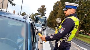 Gorzów Wielkopolski: Pijany kierowca ciężarówki zatrzymany podczas akcji policji.