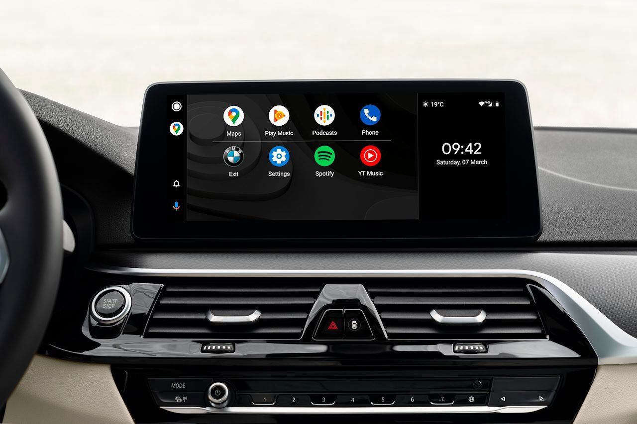 Android Auto ma problem. Kierowcy skarżą się na pusty ekran - Android Auto w BMW