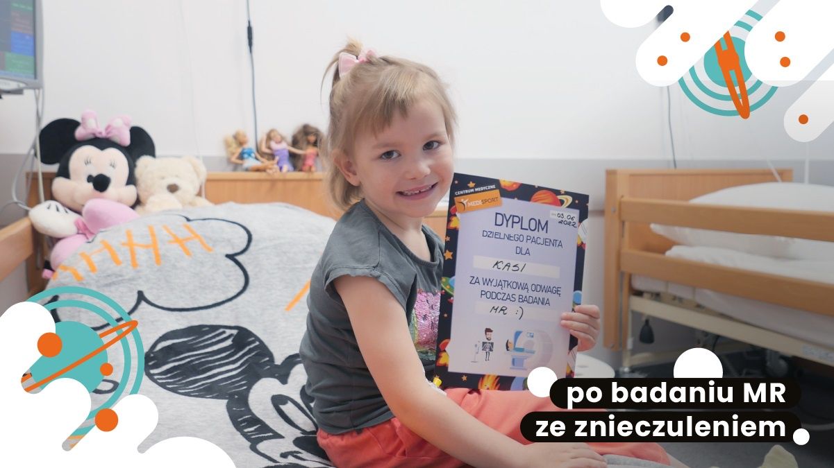 Po badaniu MR ze znieczuleniem