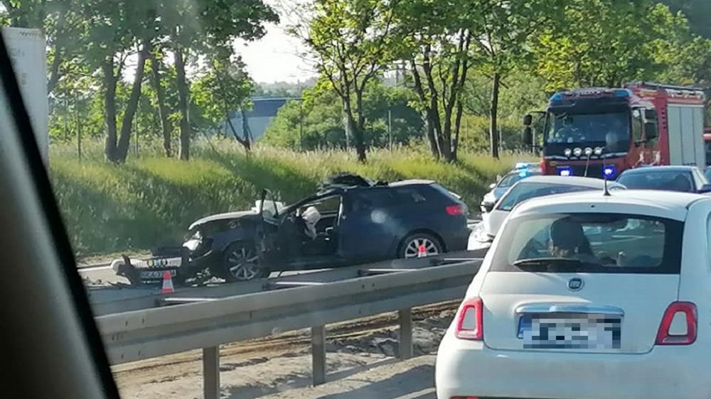 Wypadek na Obwodnicy Trójmiasta