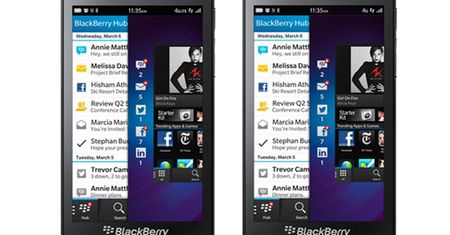 Sprzedaż BlackBerry 10 poniżej oczekiwań