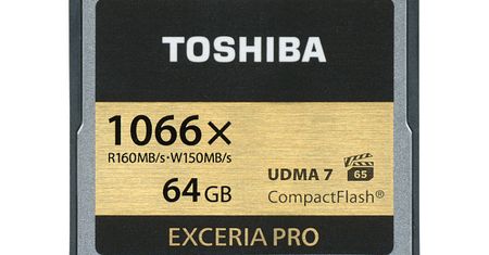 Toshiba Exceria PRO - superszybkie karty CF
