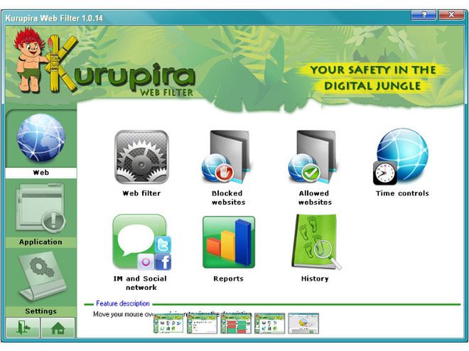 Kurupira WebFilter - chroń swoje dziecko w sieci