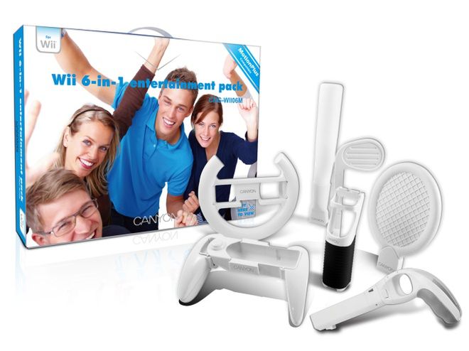 Canyon Entertaiment pack CNG-WII06M - dobra zabawa z Wii