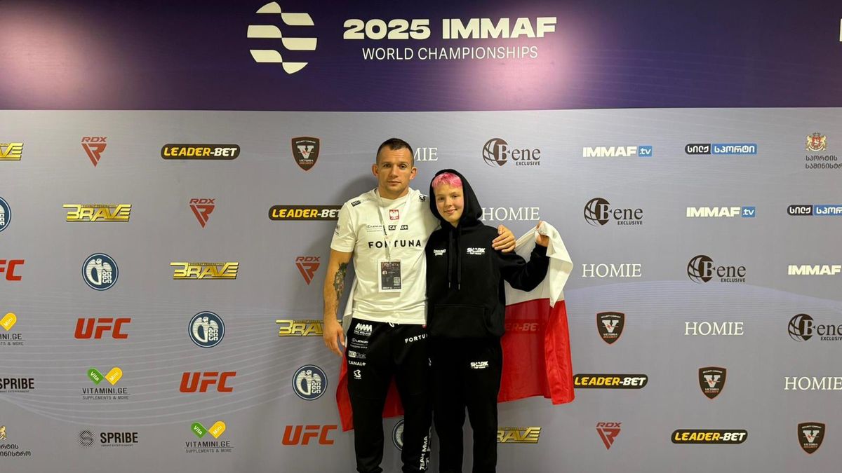 Materiały prasowe / Na zdjęciu: trener Rafał Raczyński i Julia Głaz