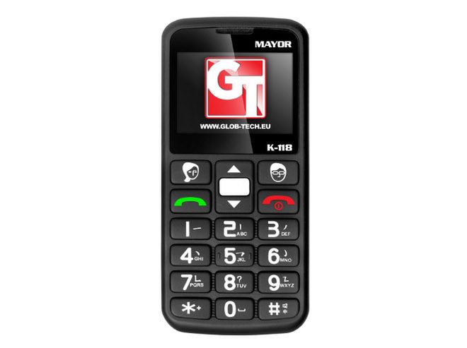 Global Technology MAYOR K118 - telefon dla seniora