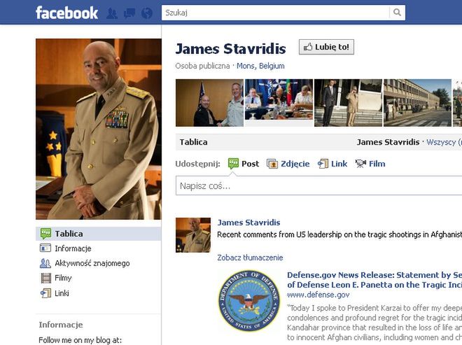 Szpiedzy używają Facebooka by wykradać tajemnice USA