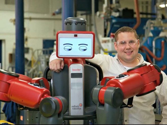 Baxter - robot, który współpracuje z człowiekiem