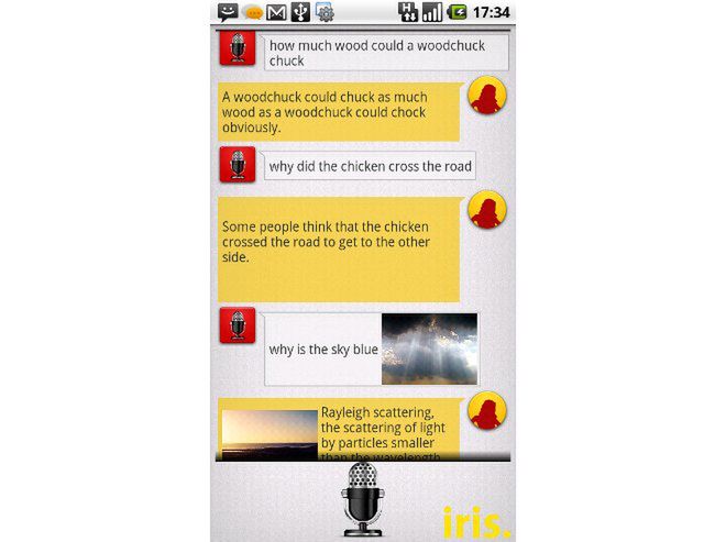 Iris - Siri dla Androida