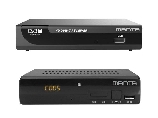 Nowe tunery DVB-T Manta DVBT010 HD i DVB07 HD