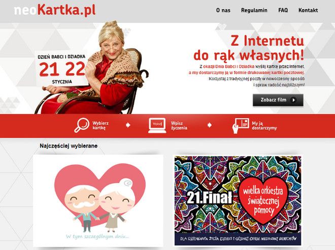 neoKartka - nowa usługa Poczty Polskiej