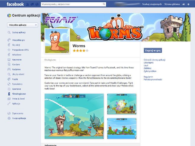 Kultowe Wormsy na Facebooku!