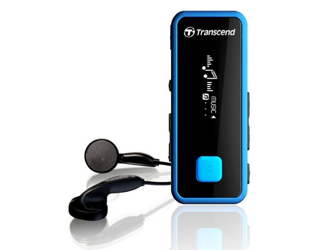 Transcend MP350 - odtwarzacz mp3 dla aktywnych