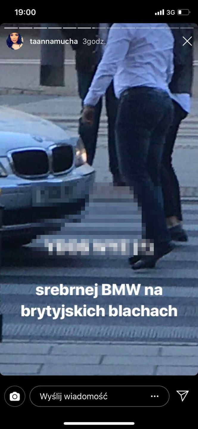Mężczyzna z bmw zaatakował Annę Muchę i Marcela Sorę