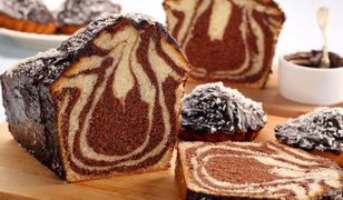 Prosta dwukolorowa babka