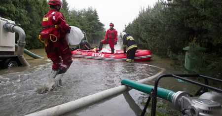 Podtopienia w Polsce. Ponad 7 tysięcy interwencji w całym kraju