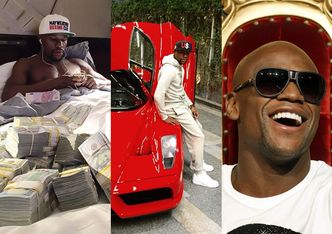 Floyd Mayweather zarobi w nocy 200 MILIONÓW DOLARÓW w... 45 MINUT!