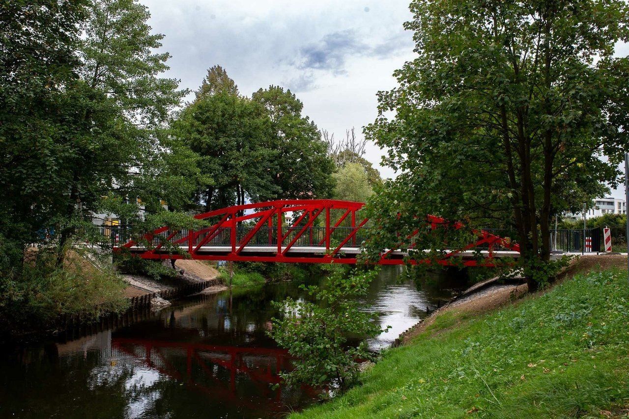 Zabytkowy Most Łabędzi po remoncie w 2024 roku