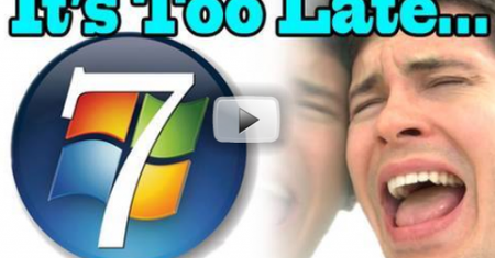 Windows 7 - "it's too late, I've got a Mac" remix [video]
