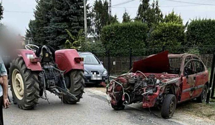 Malinie: Pijany traktorzysta z dożywotnim zakazem siał postrach na drodze