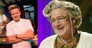 Gordon Ramsay przebrał się za... Panią Doubtfire! Podobny?